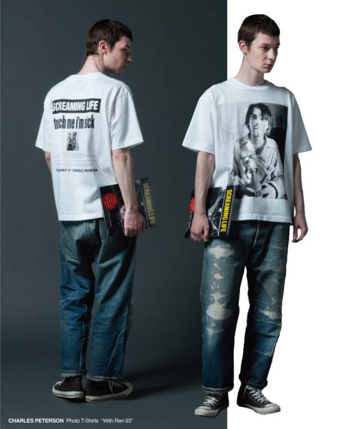 CHARLES PETERSON WITH REN 93のTシャツ