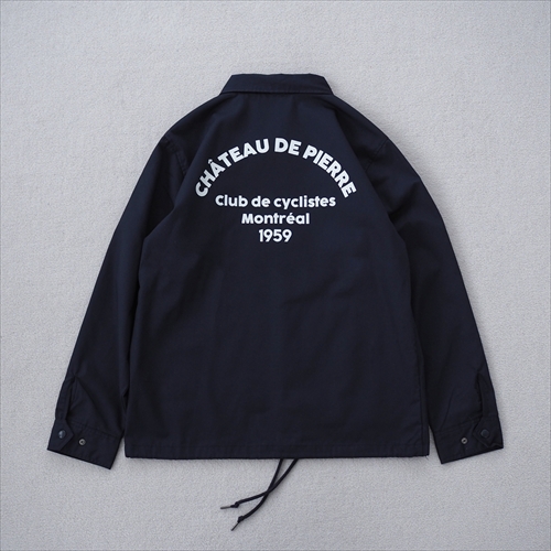 BLUEWHITE LOGO クラブコーチジャケット