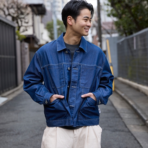 UNFRM OUTDOOR STANDARD ECOPET®︎ C/P TECH DENIM JACKET