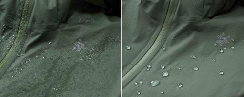 はっ水状況比較