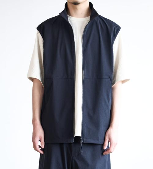 KODENSHI Stretch Weave Vestブラック着用