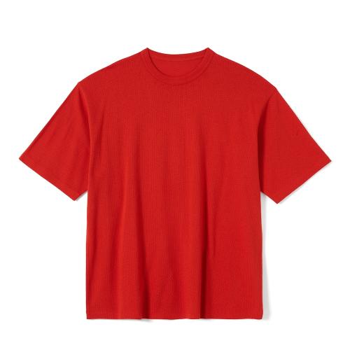 HealthknitのU.S.COTTON MESH CREWNECK SHORT SLEEVE