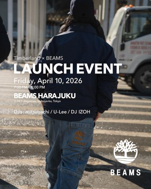 BEAMS×TimberlandのEVENT