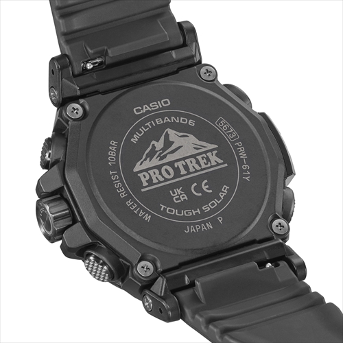 PRO TREK／[カシオ] 腕時計 プロトレック クライマーライン　電波ソーラー　PRW-61-1BJF メンズ ブラック