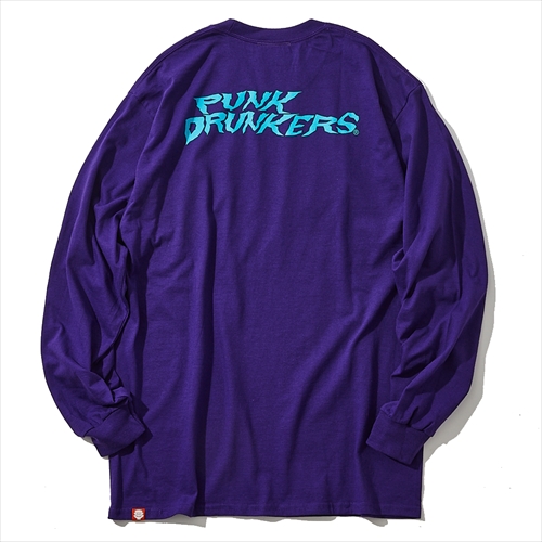 PUNK DRUNKERS×GO OUT ［PDSxGOOUT］プクッとロゴロンTEE