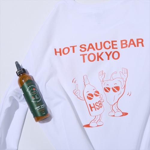 Hot Sauce Bar&GO OUT ロンT＆CAMP SAUCEセット