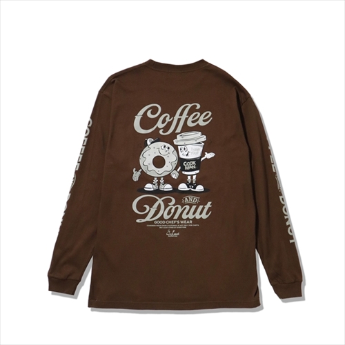 Cookman ロングスリーブ Tシャツ Coffee &Donut