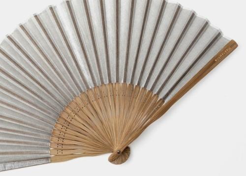 [LIMITED] Folding Fan “sense” with Dyneemaスチールグレー