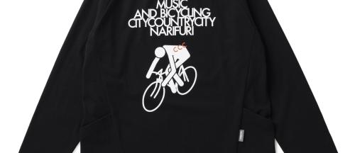CITY COUNTRY CITY×narifuriのツールド ロング Tシャツ