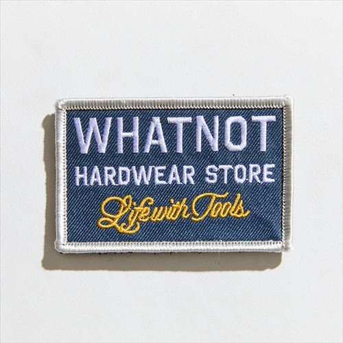 WHATNOT WHATNOT×UNIVERSAL OVERALL ヘビーデューティーワークシャツ(オリジナルワッペンセット)