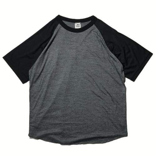 BAMBOO SHOOTS MERINO WOOL 1/2 SLEEVE BASEBALL TEE