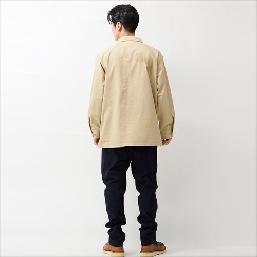 WHATNOT WHATNOT×UNIVERSAL OVERALL ヘビーデューティーワークシャツ(オリジナルワッペンセット)
