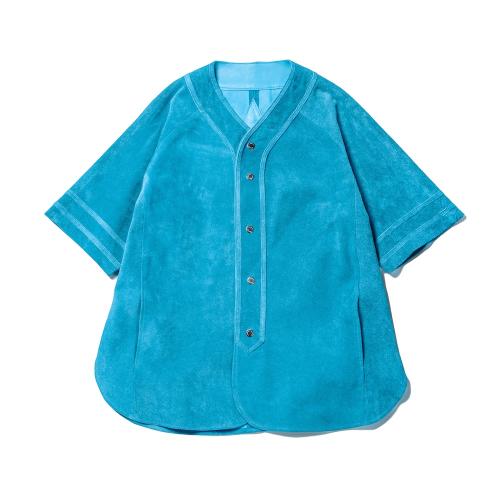 A LEATHERのBASEBALL SHIRT