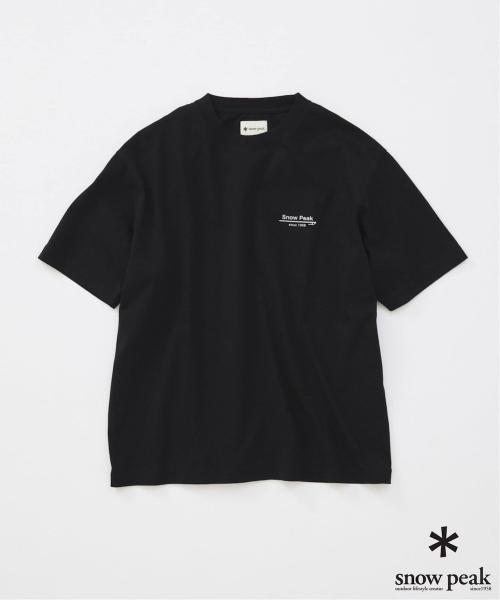 snow peak×JOURNAL STANDARDのTシャツ