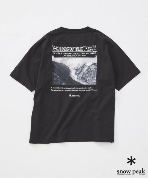 snow peak×JOURNAL STANDARDのTシャツ