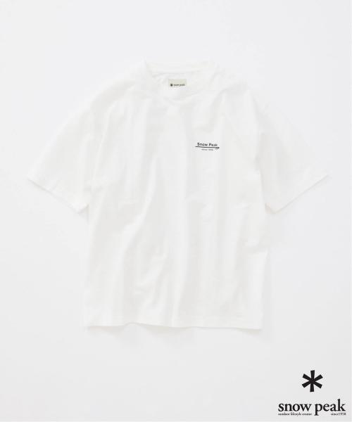 snow peak×JOURNAL STANDARDのTシャツ