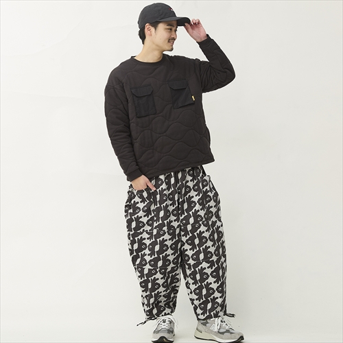 “HAPPY PAINT”ダックバルーンパンツ