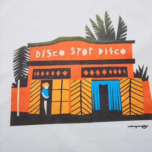 2yang×GO OUT Disco stop Tシャツ