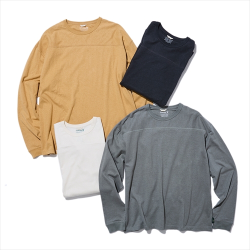 GOHEMP×GO OUT FOOTBALL L/SL HEMP TEE