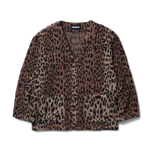 NH X HIPPOPOTAMUS . TERRY CLOTH CARDIGAN LS