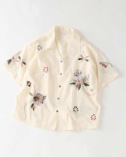 bunai×JOURNAL STANDARD relumeのHALF SLEEVE EMB. SHIRT