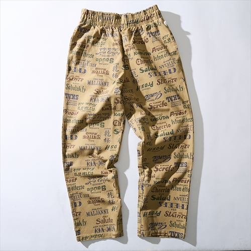 Chef Pants Semiwide11oz Washed Duck Canvas Cheers