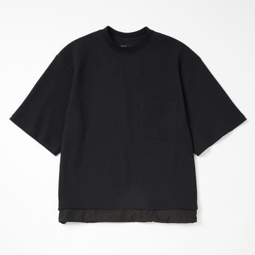 meanswhileのSOLOTEX Waffle S/S Tee