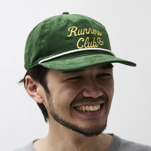RUNNERS CLUB CORDUROY BOAT CAP