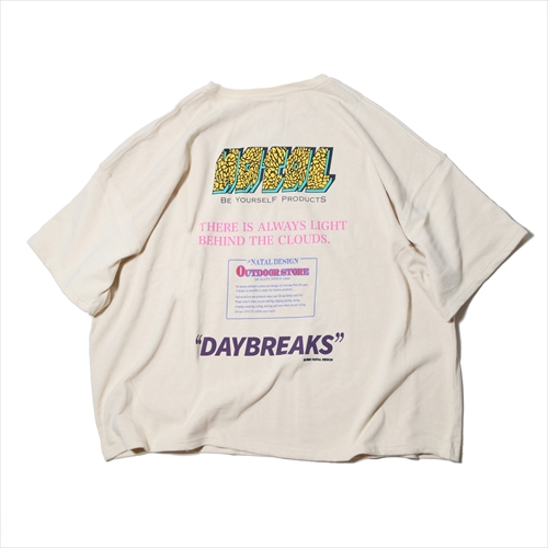 HEMP WIDE TEE PRINTED DAYBREAKS 2