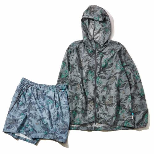 Foxfire × PAPERSKY FISHDOM Shell Jacket, Shorts