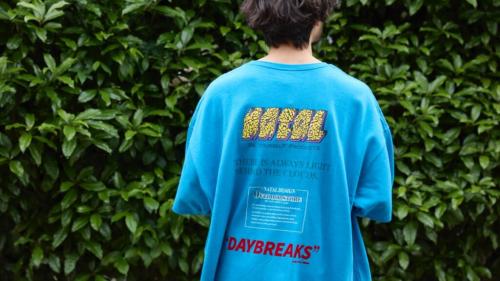 HEMP WIDE TEE PRINTED DAYBREAKS 2
