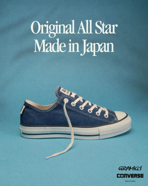 ALL STAR J HEMP DENIM OX / GRAMICCI　横