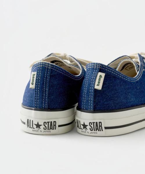 ALL STAR J HEMP DENIM OX / GRAMICCI 後ろ