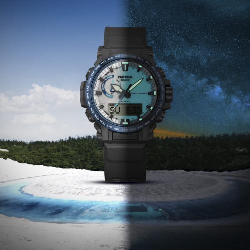 PRO TREK　PRW-61D　八幡平ドラゴンアイモチーフ