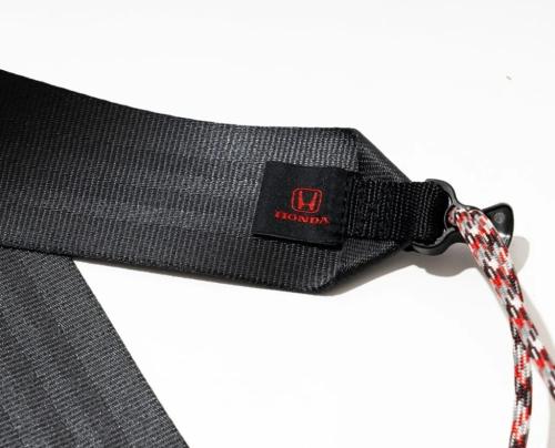 Honda × rerer／Seatbelt Strapディテール&質感