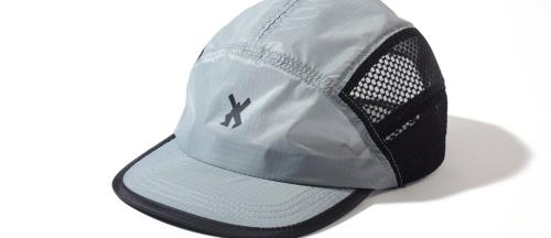running mesh camp capグレー
