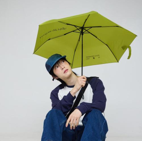 running mesh camp capと3-fold folding umbrella