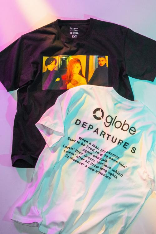 globe × 10Culture for ADAM ET ROPE' 30th Anniversary DEPARTURES T-Shirt