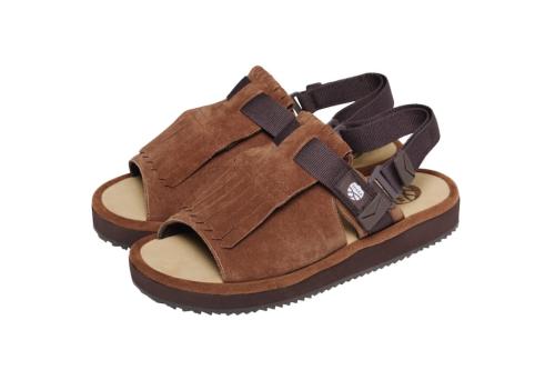 SHAKAのOPEN TOE MULE KILT SUEDE