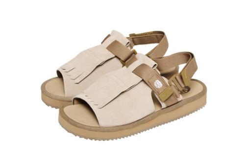 SHAKAのOPEN TOE MULE KILT SUEDE