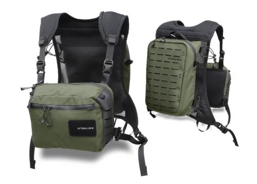 ORGANIZER CHEST RIG SETカーキ