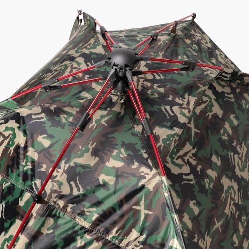 BRIEFINGのONE TOUCH TENT CAMO