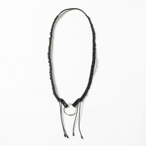 meanswhileのBungee Leather Neck Strap