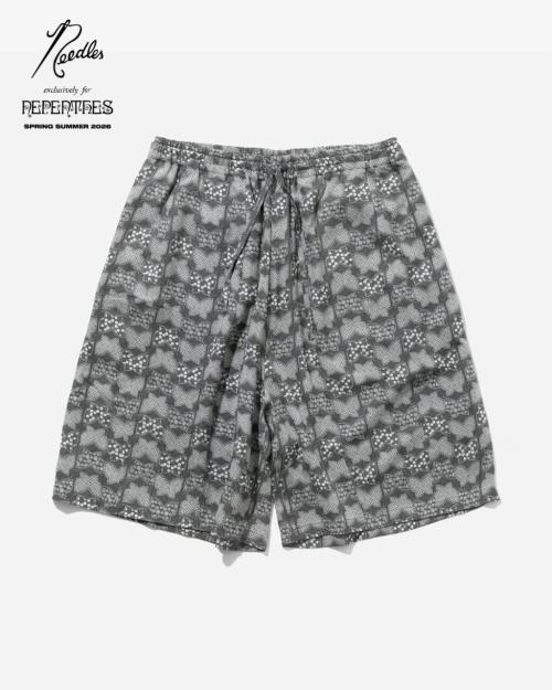 NEEDLES パピヨン柄ショーツグレー