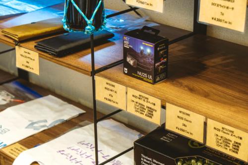 八王子登山用品店のプライスカード