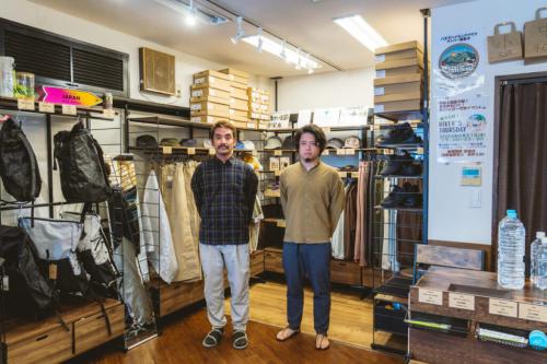 八王子登山用品店のオーナー二人