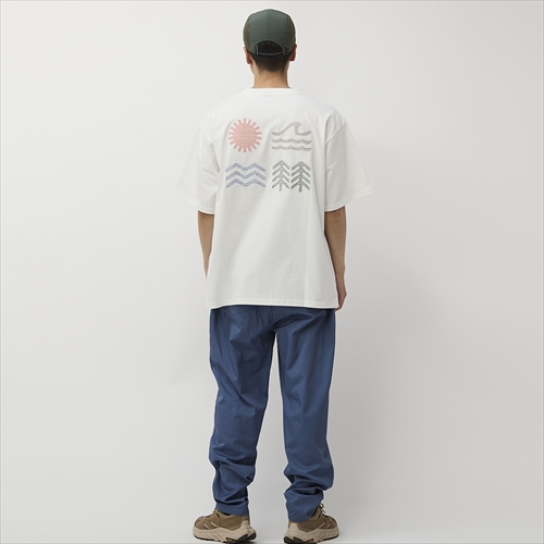 PRM CLOTH STITCH EMB TEE