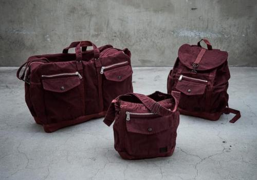 CRAG（クラッグ）」シリーズ、マルーン、2WAY BOSTON BAG(L)　SHOULDER BAG(S)　RUCKSACK
