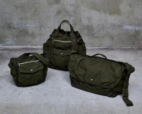 CRAG（クラッグ）」シリーズ、カーキ、SHOULDER BAG(L)　2WAY RUCKSACK　MESSENGER BAG(L)　