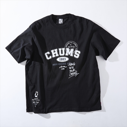 守矢努 CHUMS College T-Shirt